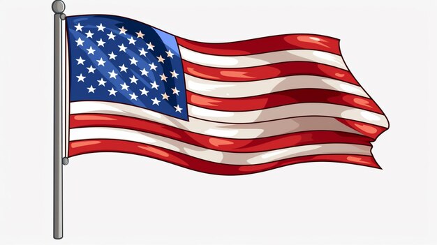 Plik wektorowy wektorowe tło wzoru flagi amerykańskiej