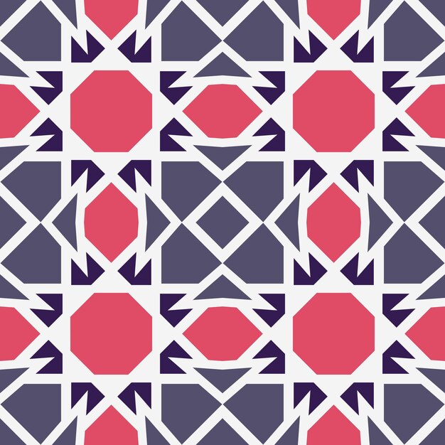 Wektorowy azjatycki wzór geometryczny
