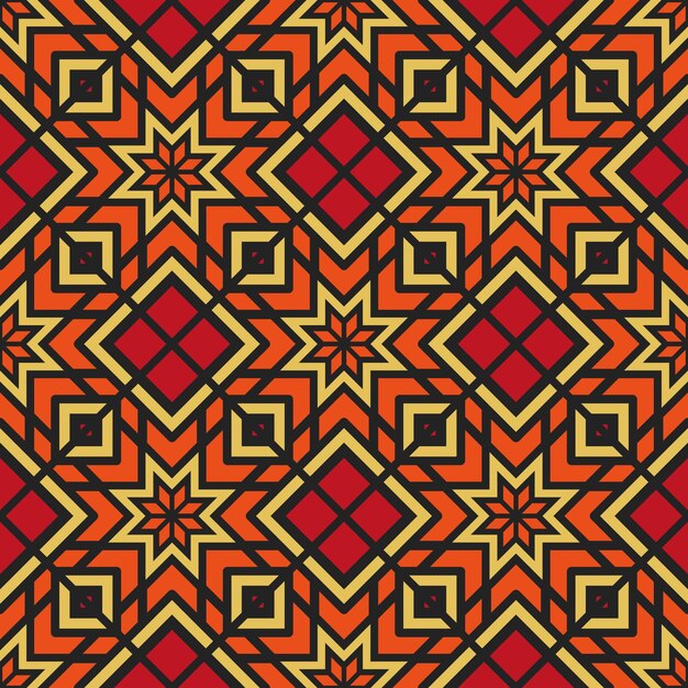 Wektorowy azjatycki wzór geometryczny