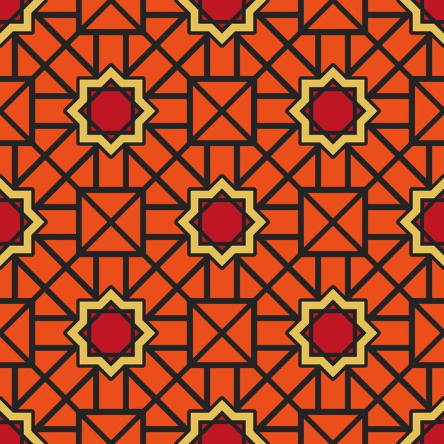 Wektorowy azjatycki wzór geometryczny