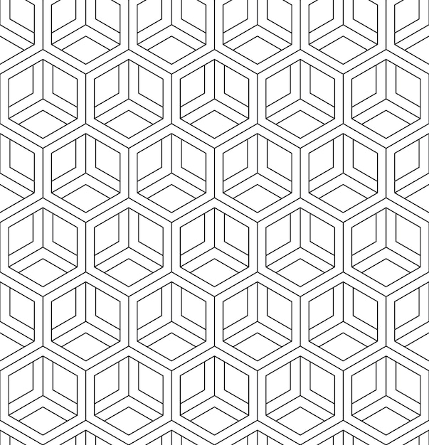 Wektorowy bezszwowy wzór geometryczny Klasyczny chiński starożytny ornament dostosowany do współczesnych trendów W pełni edytowalne tło liniowe z maską przycinającą można zmieniać grubość linii kompozycja kolorystyczna