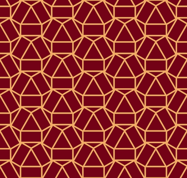 Plik wektorowy wektorowy bezszwowy wzór nowożytna stylowa abstrakcjonistyczna tekstura powtarzający się geometryczny liniowy wzór tła płytek