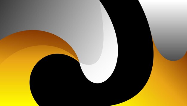 Wektorowy gradient tła abstrakcyjna runda projektowania