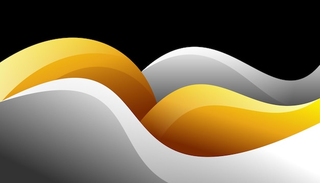 Wektorowy gradient tła abstrakcyjna runda projektowania