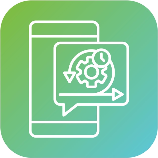 Wektorowy projekt Agile Icon Style
