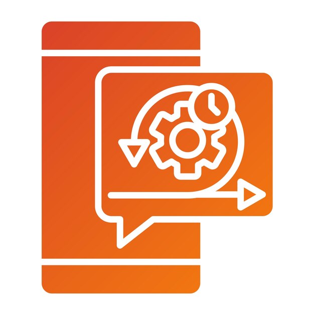 Wektorowy projekt Agile Icon Style