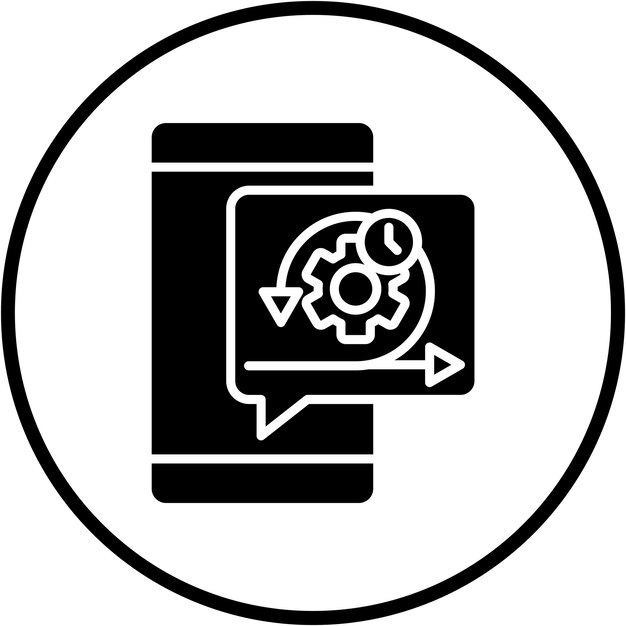 Wektorowy projekt Agile Icon Style