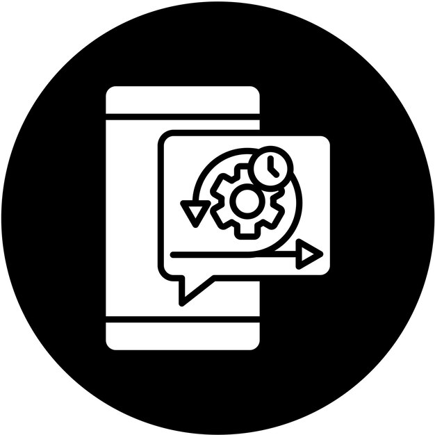 Wektorowy projekt Agile Icon Style