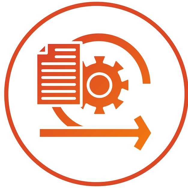 Wektorowy projekt Agile Manifesto Icon Style