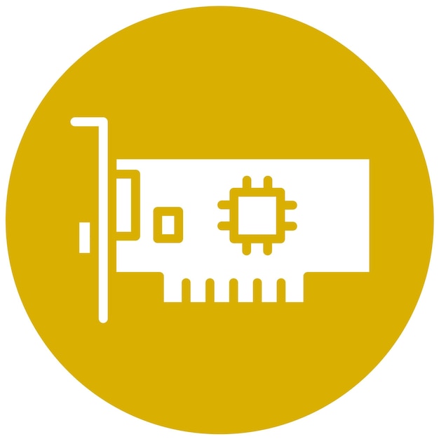 Wektorowy projekt AGP Slot Icon Style