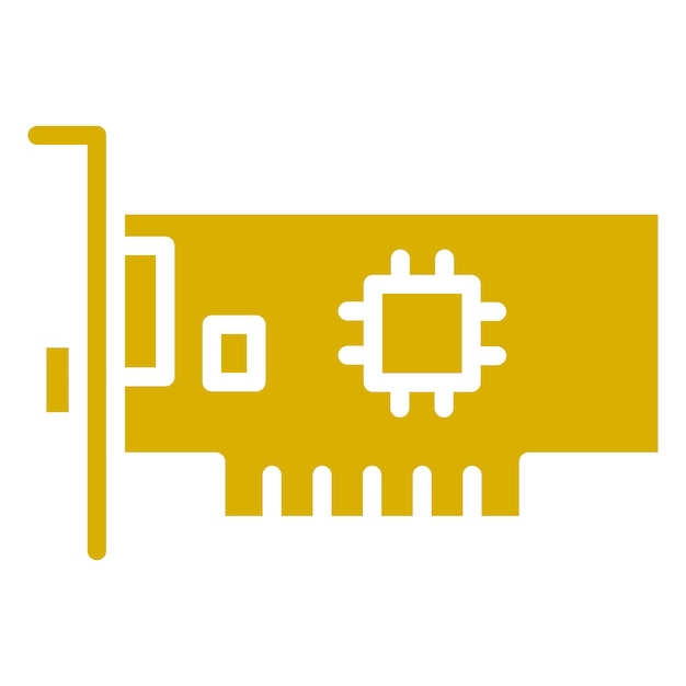 Wektorowy projekt AGP Slot Icon Style