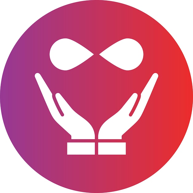 Wektorowy projekt All Inclusive Icon Style