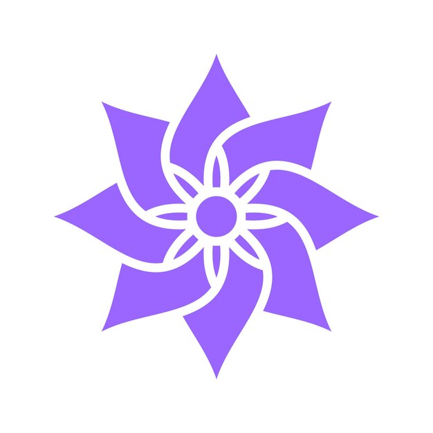 Wektorowy projekt Amaryllis Icon Style