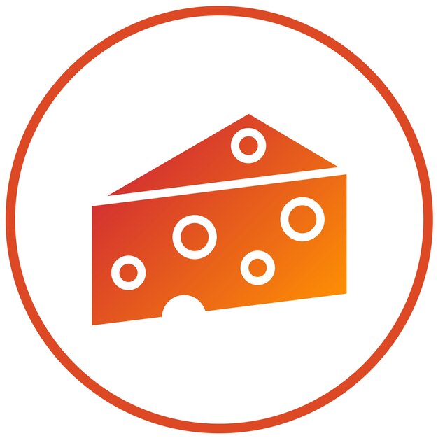 Wektorowy projekt Blue Cheese Bliss Icon Style