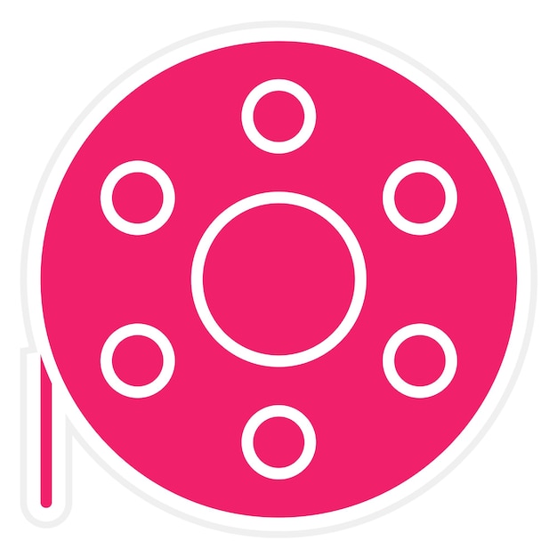 Wektorowy projekt Bobbin Icon Style