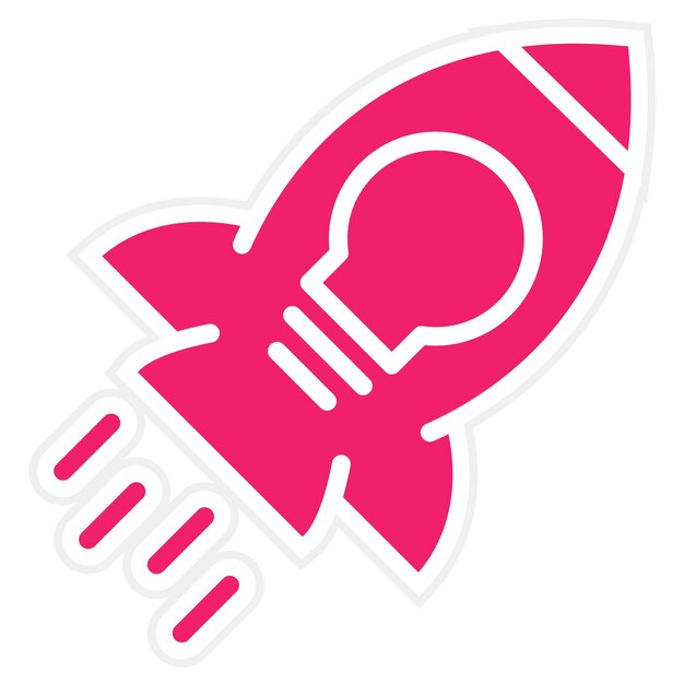 Wektorowy projekt Breakthrough Light Icon Style