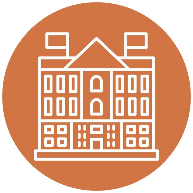 Wektorowy projekt Buckingham Icon Style