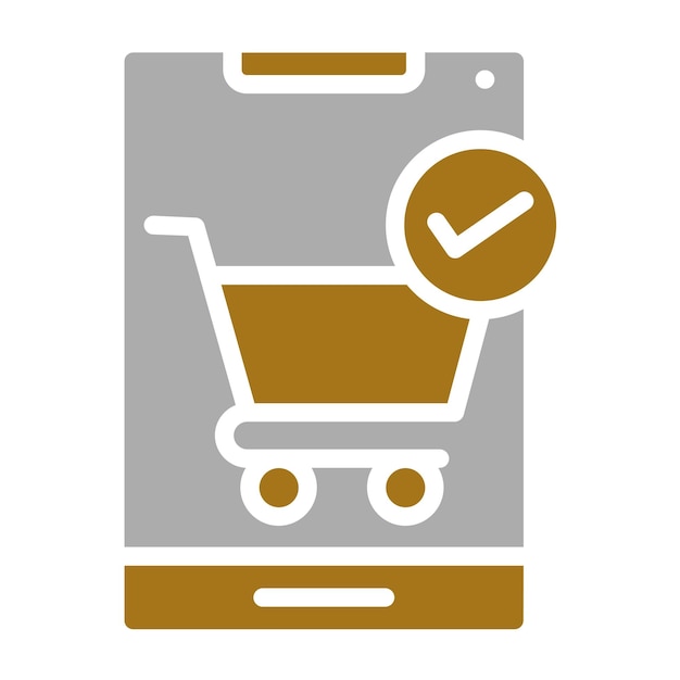 Wektorowy projekt CheckoutIcon Icon Style