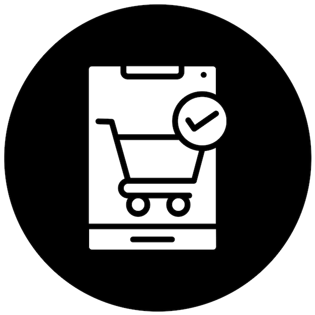 Wektorowy projekt CheckoutIcon Icon Style
