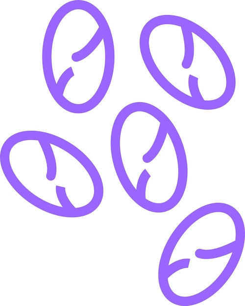 Wektorowy projekt Chia Charm Icon Style