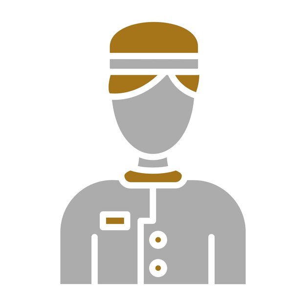 Wektorowy projekt Concierge Icon Style