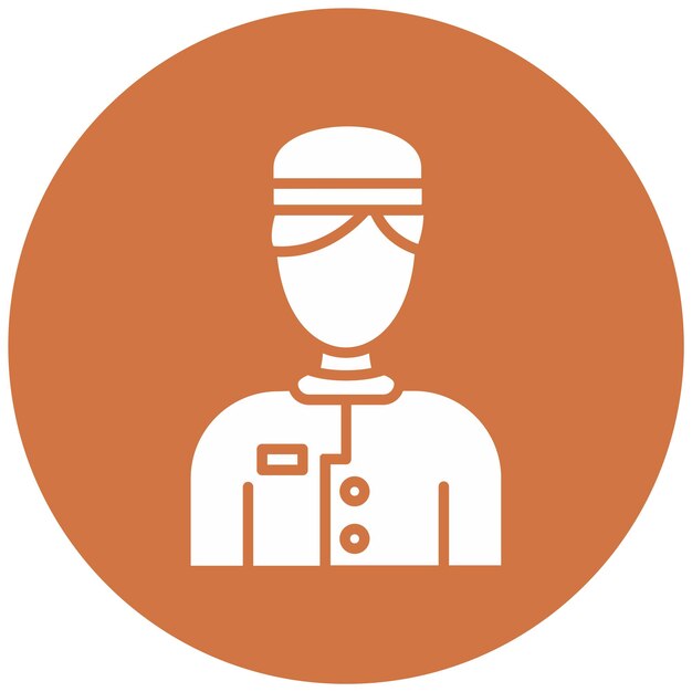 Wektorowy projekt Concierge Icon Style
