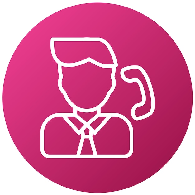 Wektorowy projekt Conversant Icon Style