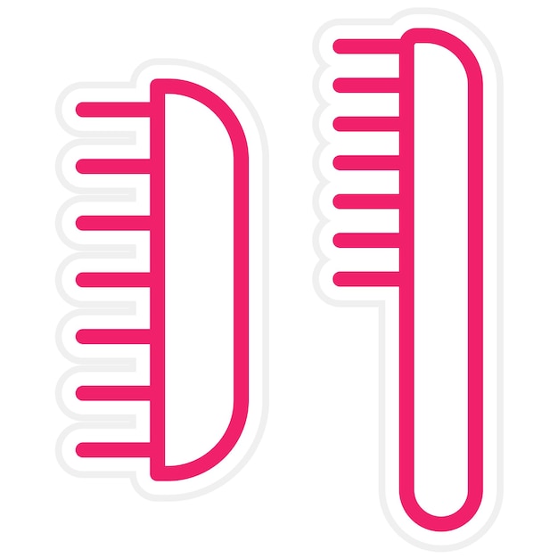 Wektorowy projekt CozyCombs Icon Style