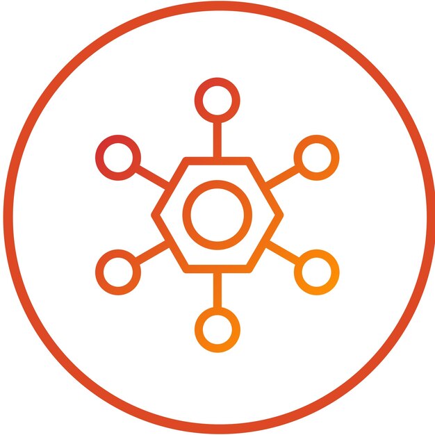Wektorowy projekt Cre8ive Hub Icon Style