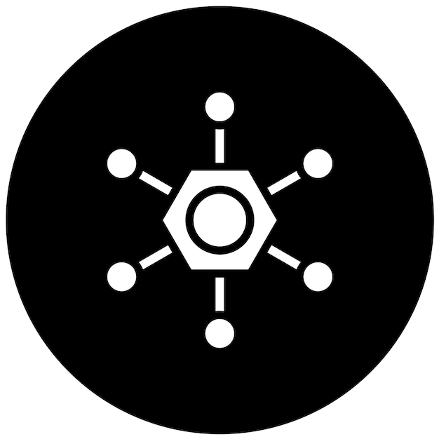 Wektorowy projekt Cre8ive Hub Icon Style