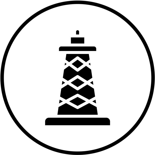 Wektorowy projekt Derrick Icon Style