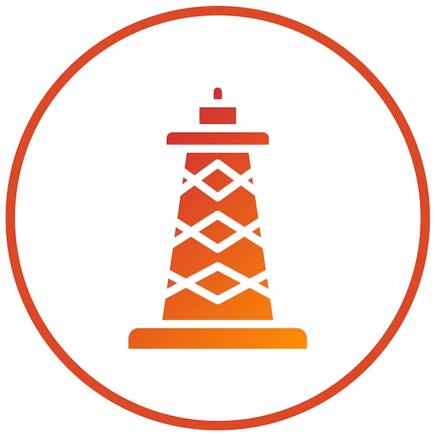 Wektorowy projekt Derrick Icon Style