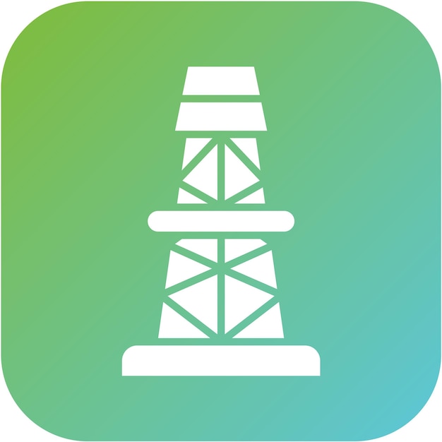 Wektorowy projekt Derrick Icon Style