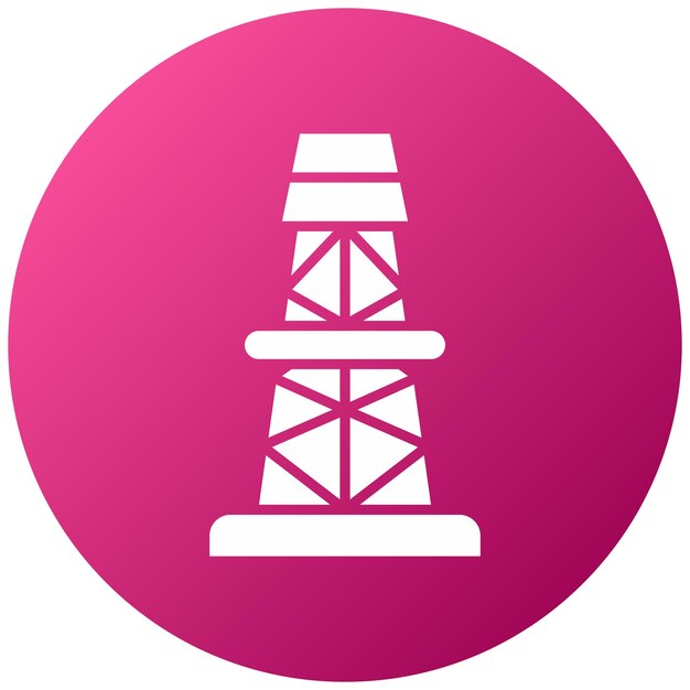 Wektorowy projekt Derrick Icon Style