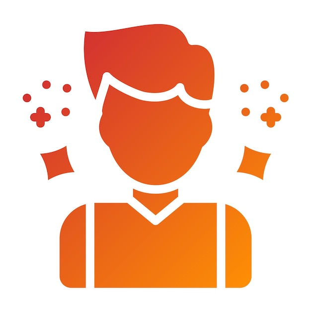 Wektorowy projekt Elated Icon Style