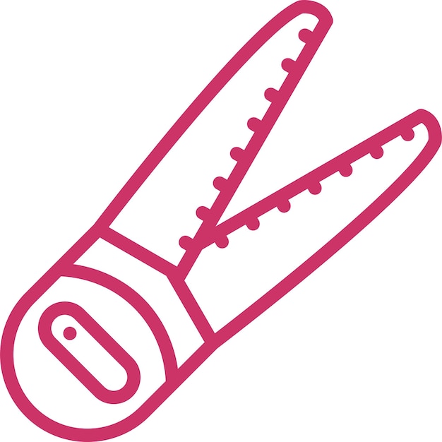 Wektorowy projekt elektryczny Arugula Slicer Icon Style
