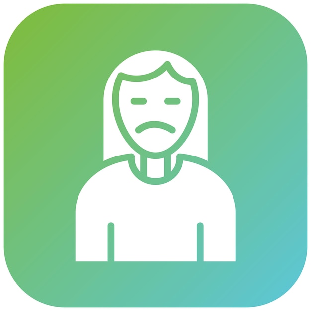 Wektorowy projekt Fear Icon Style