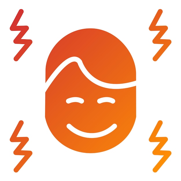 Wektorowy projekt Gleeful Zing Icon Style