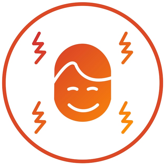 Wektorowy projekt Gleeful Zing Icon Style