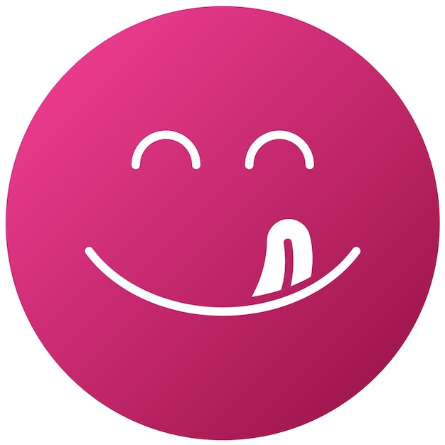 Wektorowy projekt Gourmet Joy Icon Style