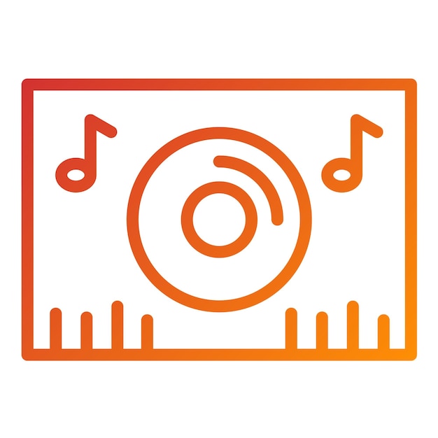 Wektorowy projekt Indie Icon Style