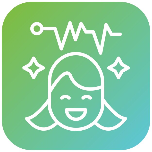 Wektorowy projekt Jovial Spark Icon Style