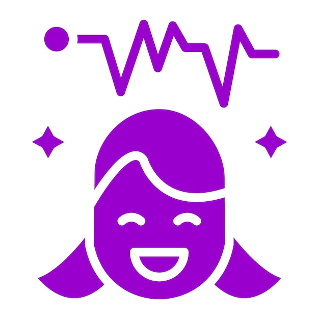 Wektorowy projekt Jovial Spark Icon Style
