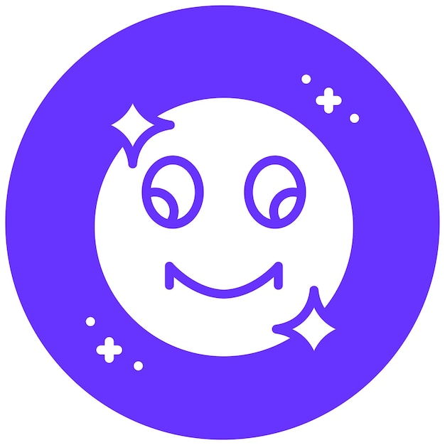 Wektorowy projekt Joy Icon Style