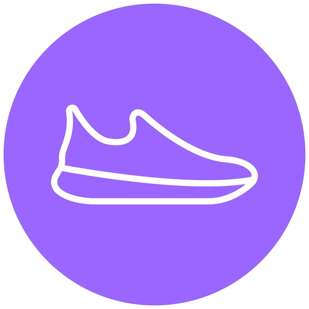 Wektorowy projekt kobiecych butów Icon Style