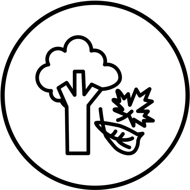Wektorowy projekt Lush Icon Style