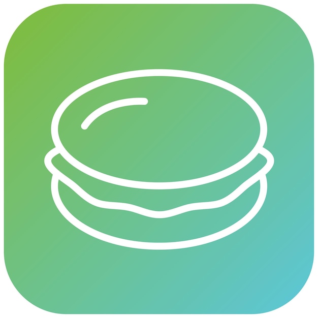 Wektorowy projekt Macaroon Mingle Icon Style