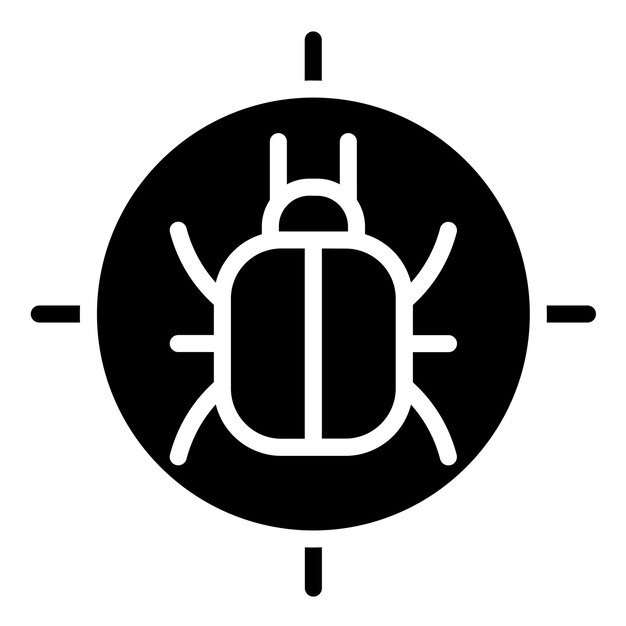 Wektorowy projekt MalwareBlock Icon Style