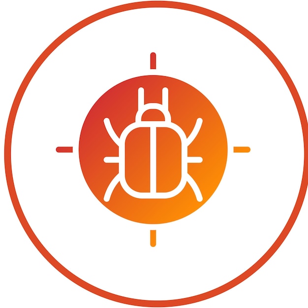 Wektorowy projekt MalwareBlock Icon Style
