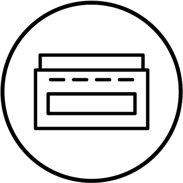 Wektorowy projekt Media Maestro Icon Style